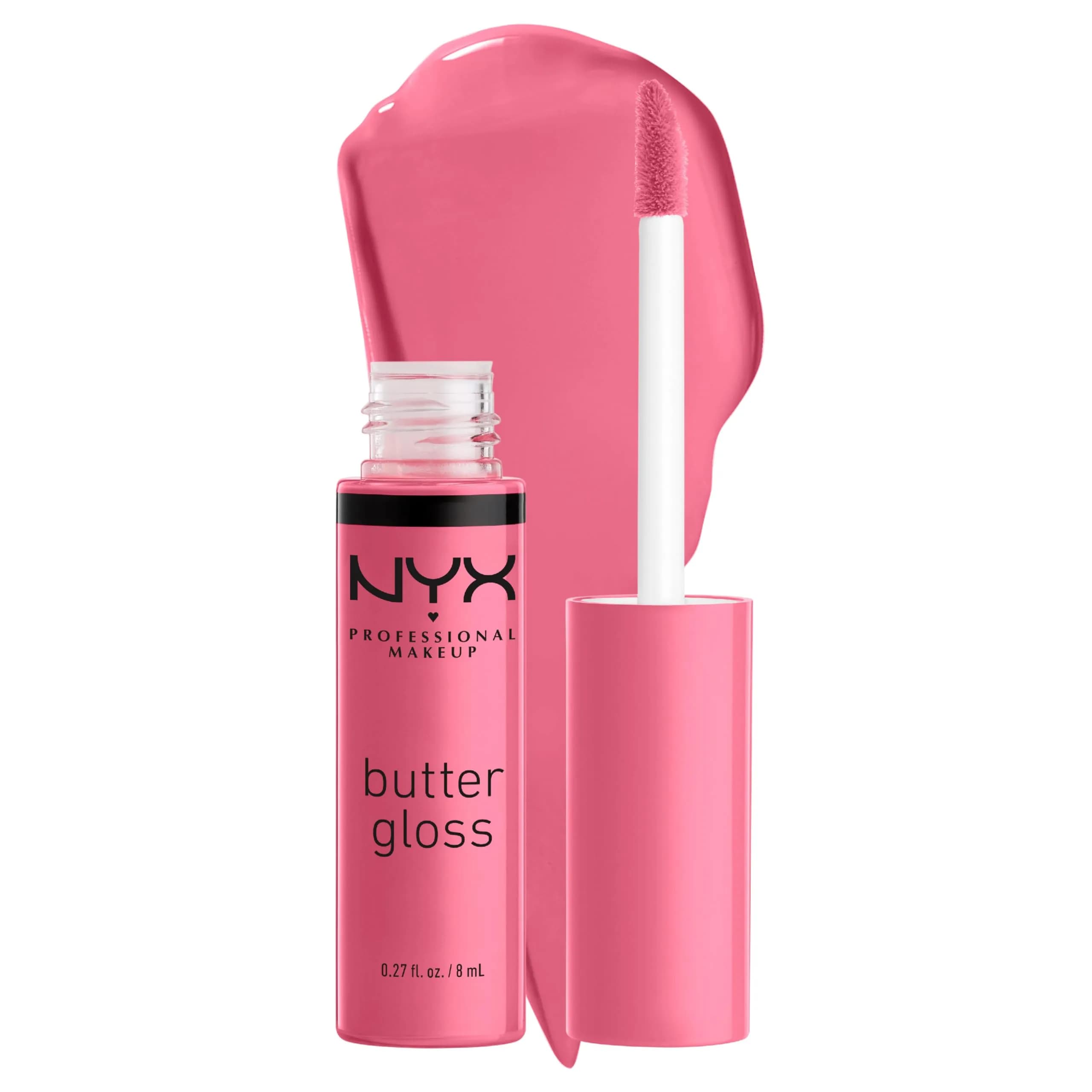 NYX PROFESSIONAL MAKEUP Butter Gloss Vanilla Cream Pie Lip Gloss 7.9ml (0.27 Fl Oz) | Sheer to Medium Coverage