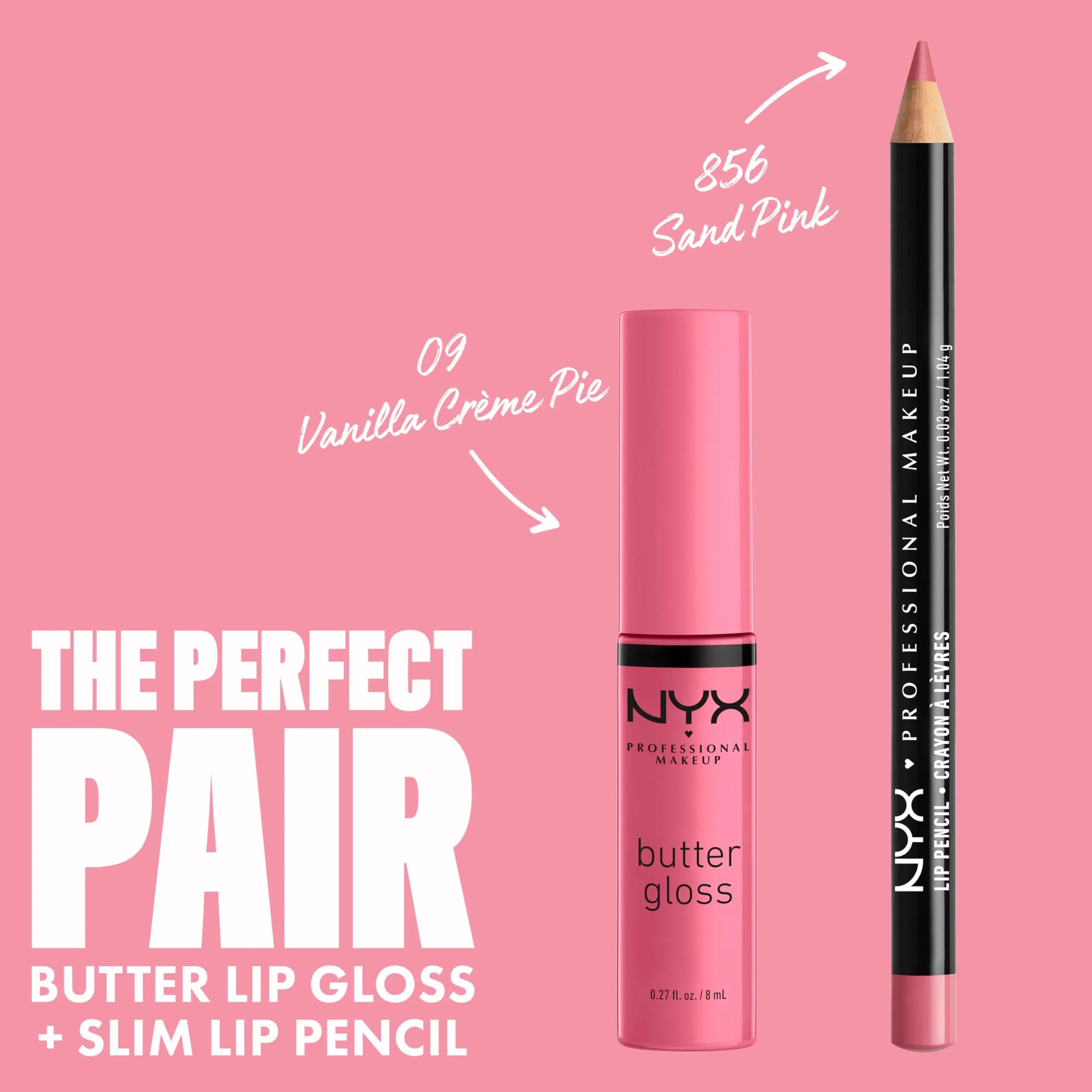 NYX PROFESSIONAL MAKEUP Butter Gloss Vanilla Cream Pie Lip Gloss 7.9ml (0.27 Fl Oz) | Sheer to Medium Coverage - view 4