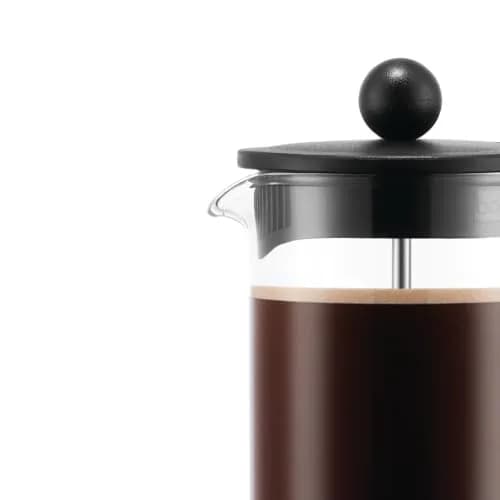 Bodum Brazil French Press Coffee Maker 350ml (12 oz) | Iconic Glass & Stainless Steel Brewer thumbnail 6