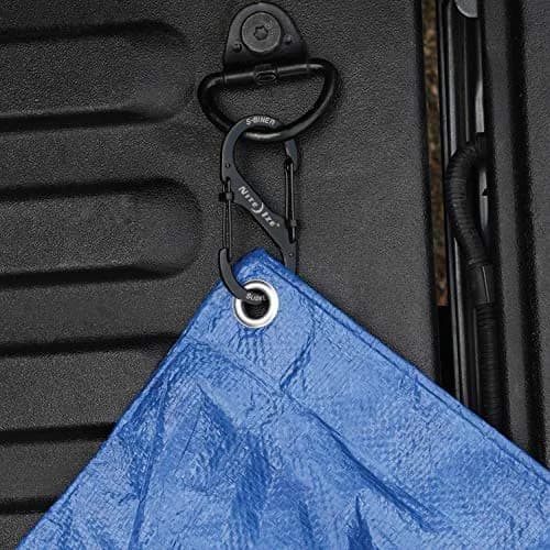 Nite Ize S-Biner Slide Lock Carabiner #4 - 75lb Capacity, Black | Secure Dual Gate Locking thumbnail 6