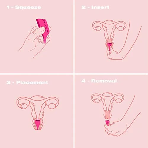 INTIMINA Lily Cup Size B | Up to 8 Hours Leak-Free Menstrual Cup thumbnail 5