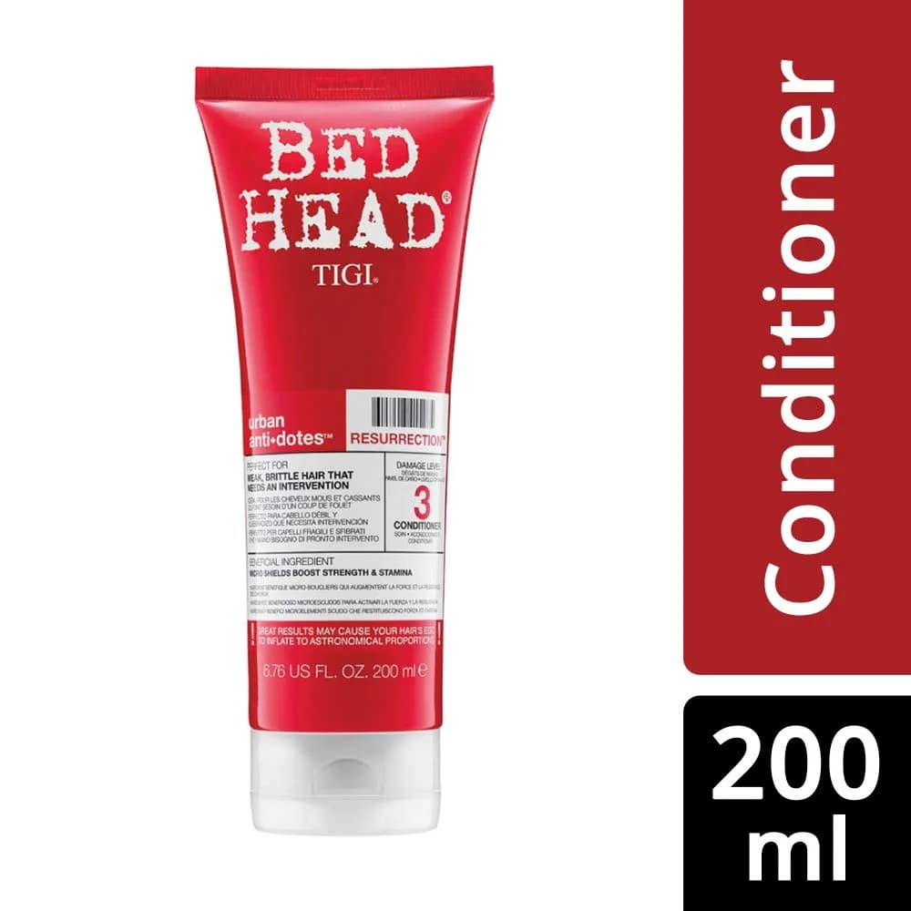 Bed Head Resurrection Conditioner 200ml (6.76 Fl Oz) | Revives Lifeless Hair with Thermal Protection - view 2