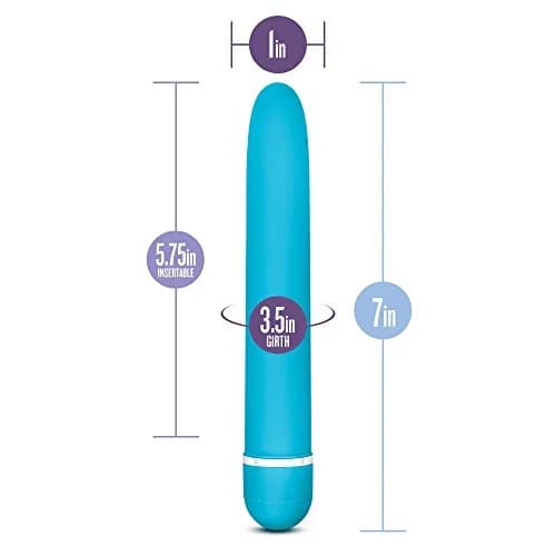 Blush Rosé Luxuriate 7 Inch Vibrator Bullet | Powerful Multi-Speed Clitoral & G-Spot Stimulator thumbnail 3