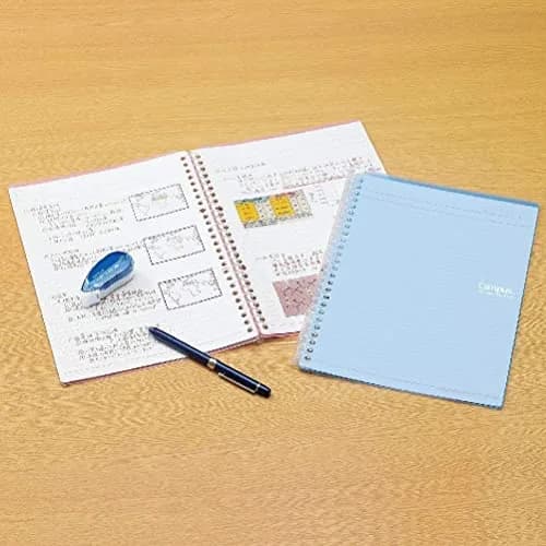 KOKUYO Smart Ring Binder Notebook, A5 Light Blue, 25 Sheets Capacity | Acid-Free Paper thumbnail 6