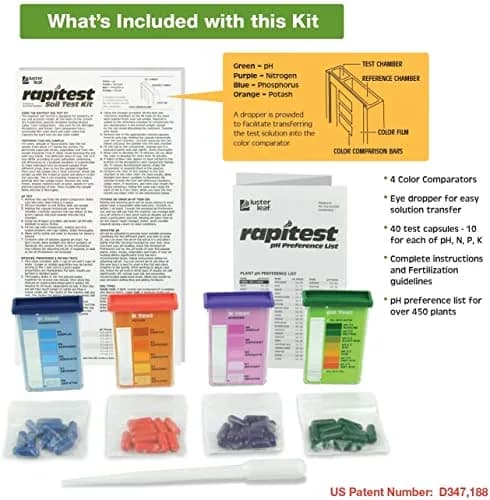 Luster Leaf Soil Test Kit | Water Extraction & Color Comparators for Garden & Lawn Testing thumbnail 6