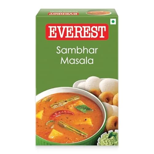 Everest Sambhar Masala 50g (1.76 oz) | Authentic South Indian Flavor thumbnail 1