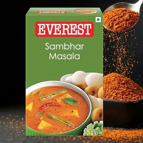 Everest Sambhar Masala 50g (1.76 oz) | Authentic South Indian Flavor thumbnail 8