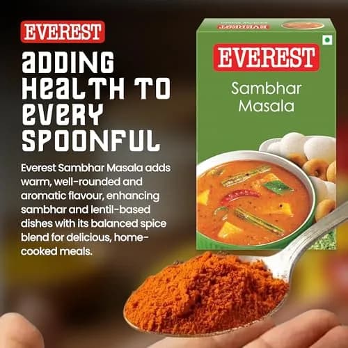 Everest Sambhar Masala 50g (1.76 oz) | Authentic South Indian Flavor thumbnail 3