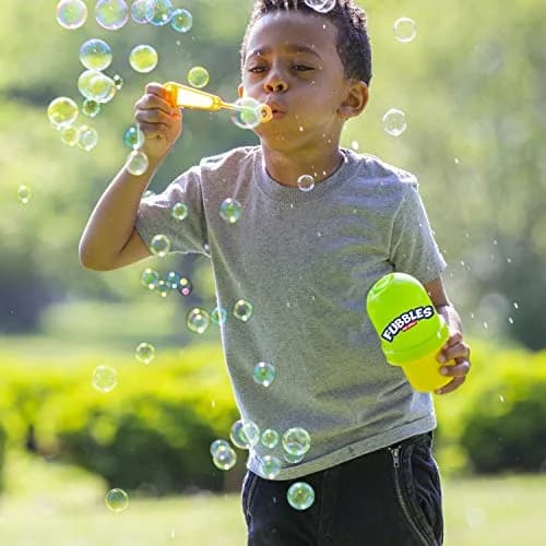 Fubbles No-Spill Bubble Tumbler with 4oz Solution & Wand | Ages 18 Months+ | Multicolor thumbnail 5