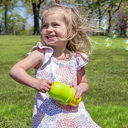 Fubbles No-Spill Bubble Tumbler with 4oz Solution & Wand | Ages 18 Months+ | Multicolor thumbnail 6