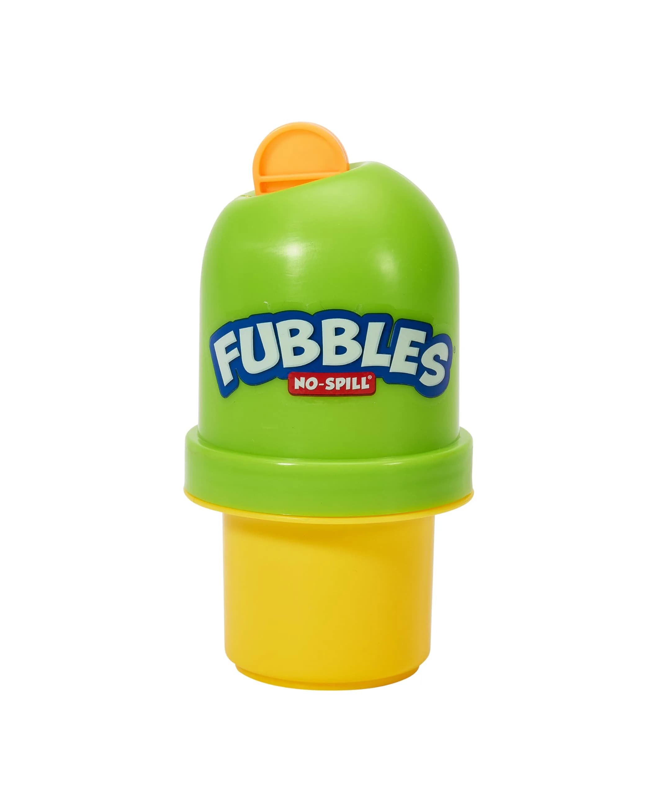 Fubbles No-Spill Bubble Tumbler with 4oz Solution & Wand | Ages 18 Months+ | Multicolor