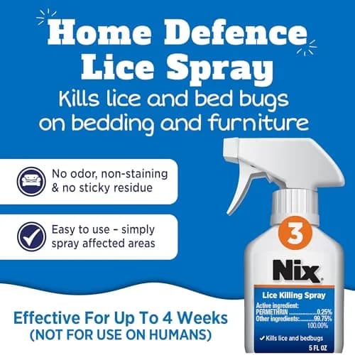 Nix Complete Lice Treatment Kit for Home and Hair, 4 Piece Set | Pediatrician-Recommended Lice Removal thumbnail 4