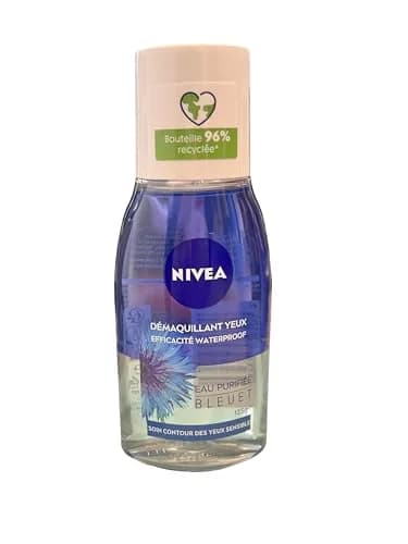 NIVEA Double Effect Eye Make-Up Remover 125ml | Gentle & Effective for Sensitive Eyes thumbnail 1