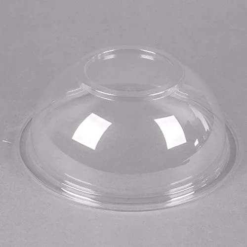 Super Bowl Clear 80 Oz. Salad Bowl PET 25 Pieces | Heavy Duty Recyclable Plastic thumbnail 3