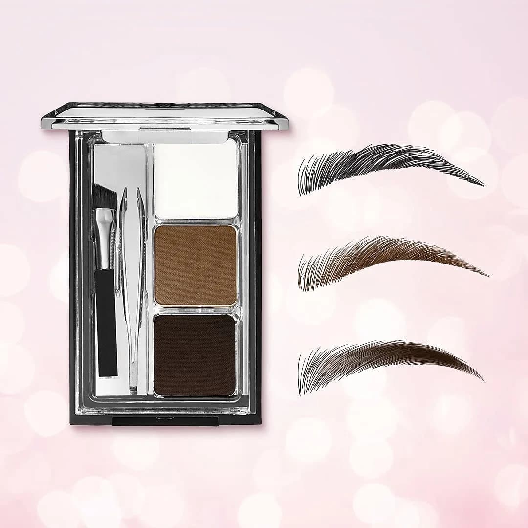 wet n wild Ultimate Brow Kit, Ash Brown | Mini Brow Salon in a Compact - view 2
