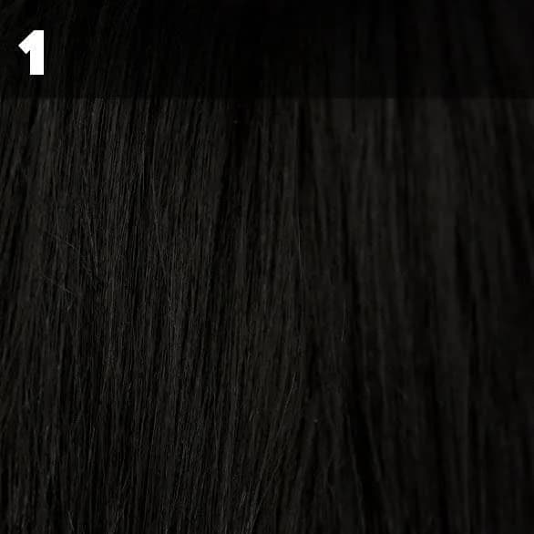 VANESSA Synthetic Full Wig - CALI (#1 - Jet Black) | Short Straight Wig with Adjustable Strap thumbnail 8