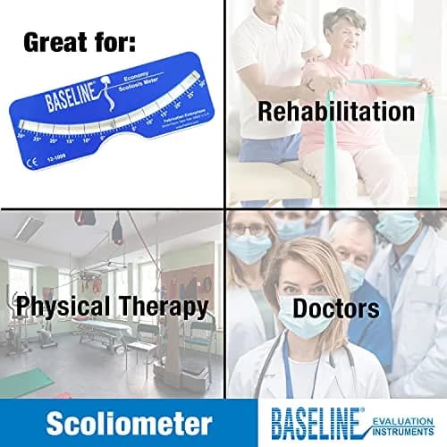 Baseline 12-1099 Scoliosis Portable Medical Evaluation Adults & Children | Accurate Back & Spine Rotation Test thumbnail 7