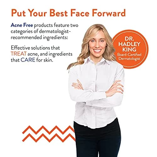 AcneFree Severe Acne 24 Hour Clearing System for stubborn acne | 4 Step Routine Kit with Benzoyl Peroxide & Retinol thumbnail 5