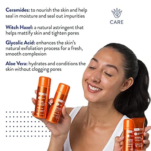 AcneFree Severe Acne 24 Hour Clearing System for stubborn acne | 4 Step Routine Kit with Benzoyl Peroxide & Retinol thumbnail 3