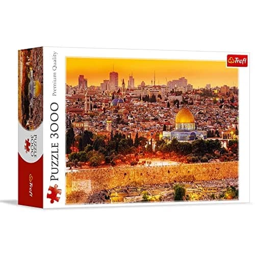 Trefl The Roofs of Jerusalem 3000 Piece Jigsaw Puzzle 103cm x 74.5cm (40.5" x 29.3") | Classic Educational Puzzle for Adults & Teens thumbnail 1