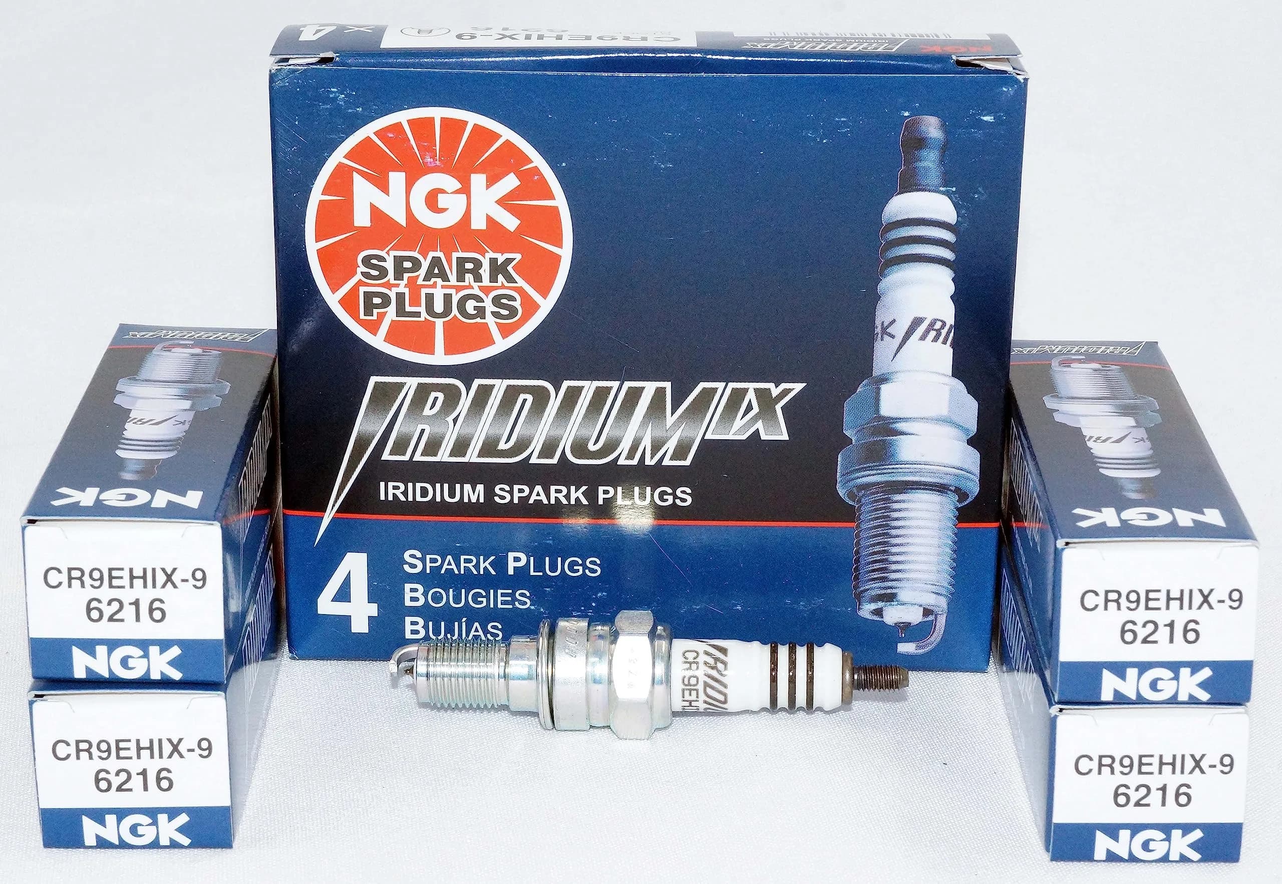 NGK Iridium Spark Plug CR9EHIX-9 | OEM Quality, Long-Lasting Performance for Vehicles in India