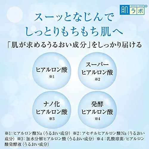 肌ラボ Goku-jun Hyaluronic Milky Lotion Refill 140ml | Deep Hydration & Nourishment thumbnail 2