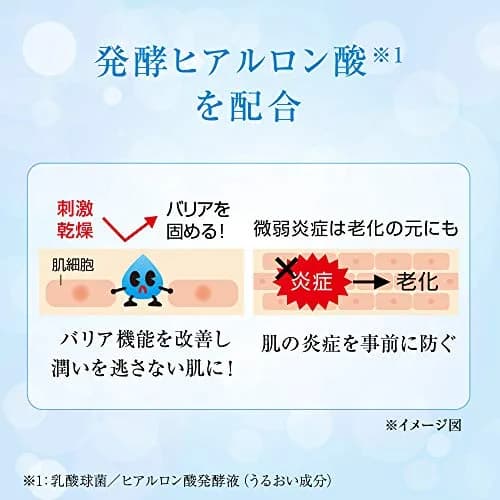 肌ラボ Goku-jun Hyaluronic Milky Lotion Refill 140ml | Deep Hydration & Nourishment thumbnail 3
