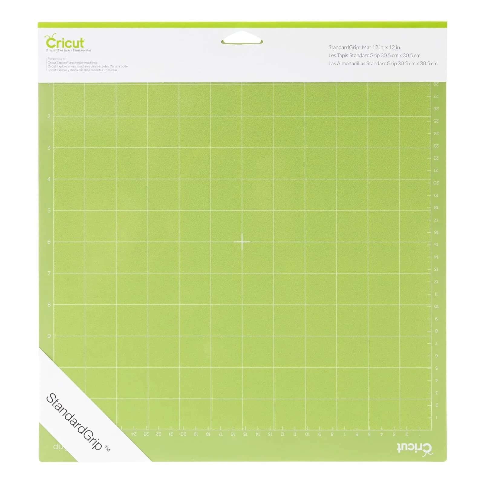 Cricut StandardGrip Machine Mats 12in x 12in | Reusable Craft Mats for Cricut Explore & Maker