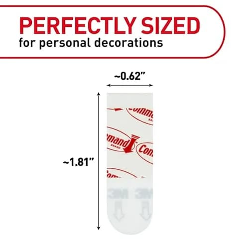 Command Poster Strips 60 Strips | Damage-Free Hanging for Walls and Surfaces thumbnail 2