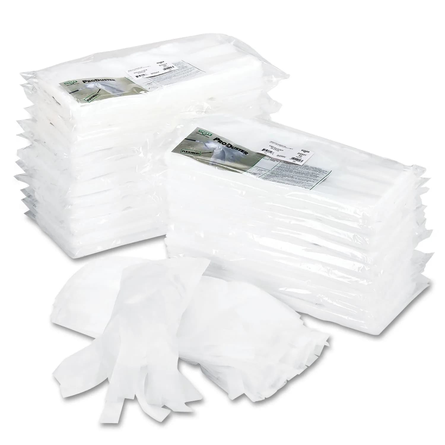 Unger DS50Y Produster Disposable Replacement Sleeves White 7-Inch X 18-Inch (50-Pack) | Authentic USA Import — White