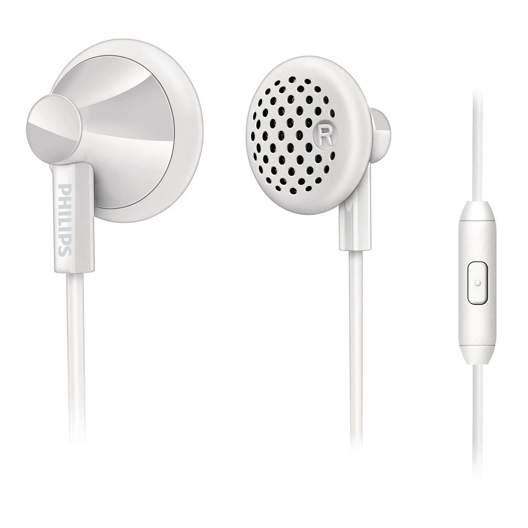 Philips in-Ear Headset SHE2105WT/28 White | Lightweight Sweat-Resistant Earbuds - main product image
