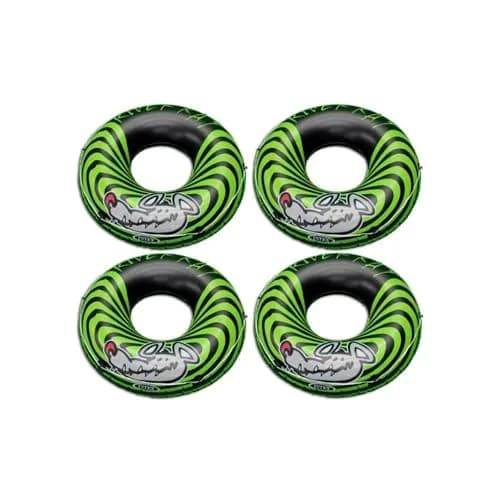 Intex River Rat Inflatable Swim Tube & Floating Lounge Raft 48in | Heavy-Duty Vinyl, 4-Pack thumbnail 1