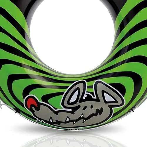 Intex River Rat Inflatable Swim Tube & Floating Lounge Raft 48in | Heavy-Duty Vinyl, 4-Pack thumbnail 3