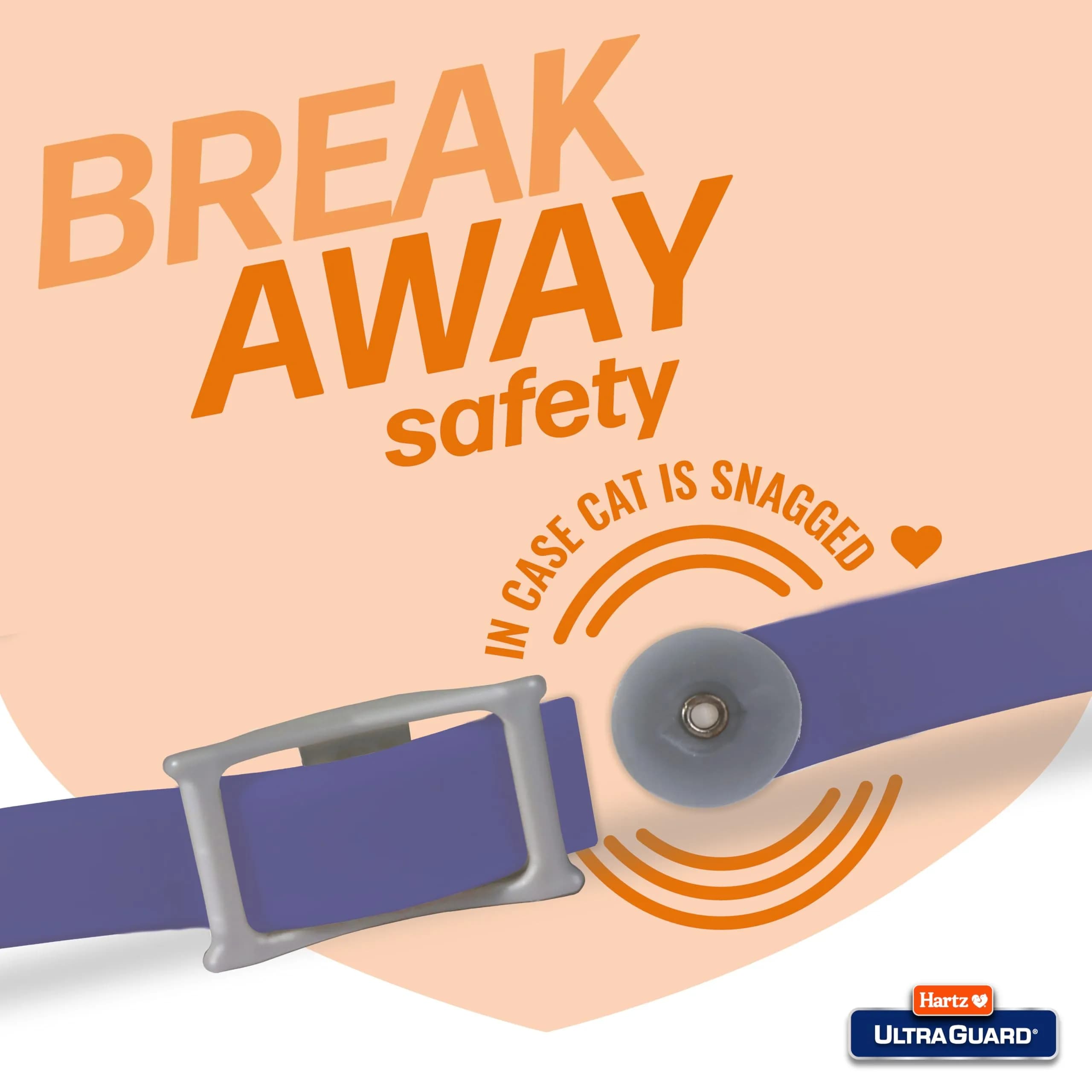 Hartz UltraGuard Purple Flea & Tick Collar for Cats and Kittens | 7 Month Protection - view 3