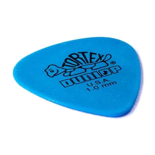 Jim Dunlop Tortex Standard Picks 1.0mm Blue (72-Pack) | Bright Attack & Superior Grip thumbnail 8