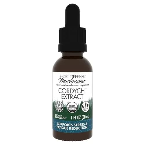 Host Defense CordyChi Extract 1 fl oz | Immune & Energy Support with Organic Mushrooms thumbnail 1