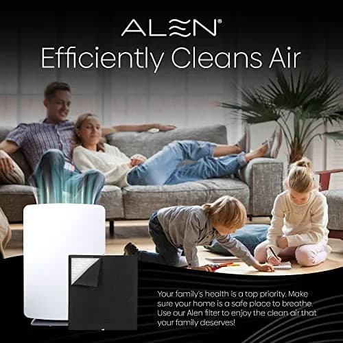 Alen BreatheSmart Classic Replacement Filter — True HEPA & Activated Carbon Filter for VOCs, Dust, Dander, Smoke, Odors (1-Pack) thumbnail 2