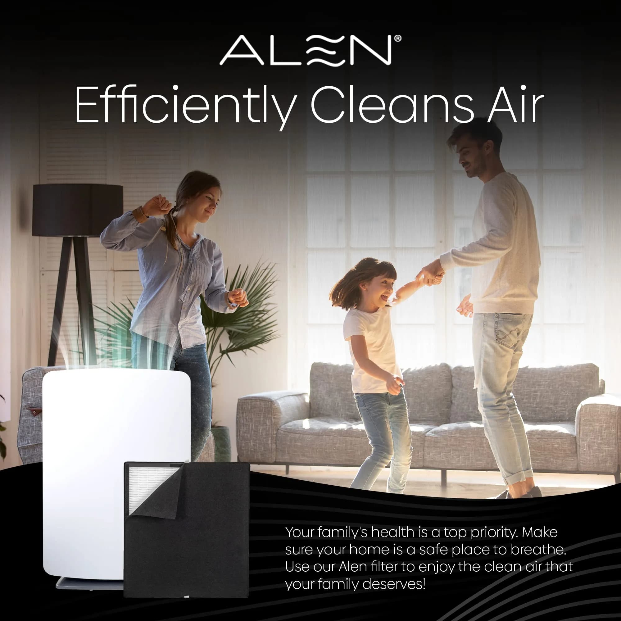 Alen BF35-Odor Replacement HEPA Filter for BreatheSmart Classic Air Purifier | 1,100 SqFt Coverage - view 2