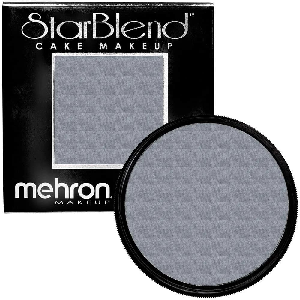 Mehron Makeup StarBlend - LIGHT GREY | Full Coverage Stage & Cosplay Face Paint