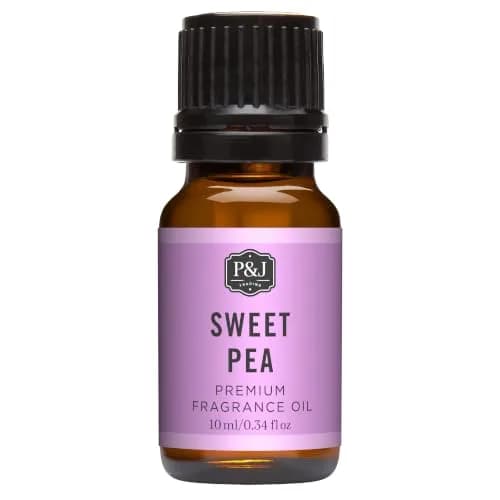 P&J Trading Fragrance Oil for Diffusers - Sweet Pea 10ml | Home & Car Aromatherapy - main product image