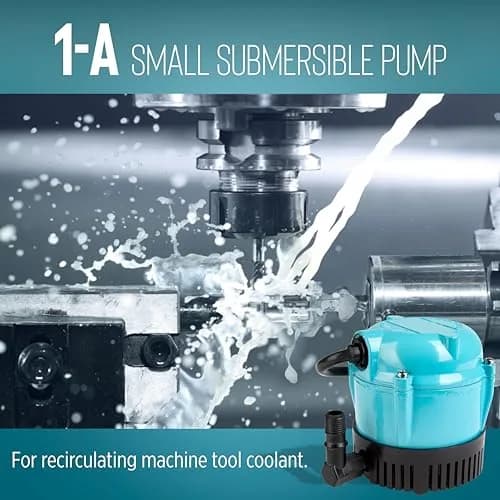 Little Giant 1-A 115V Submersible Pump 170 GPH | Continuous Use, Compact & Durable thumbnail 7