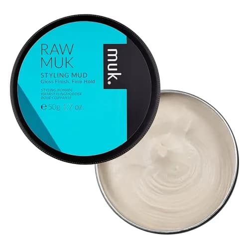 MUK. Haircare Raw Firm Hold Styling Mud, 1.8 oz | High Gloss, Humidity Resistant, Water Soluble thumbnail 2