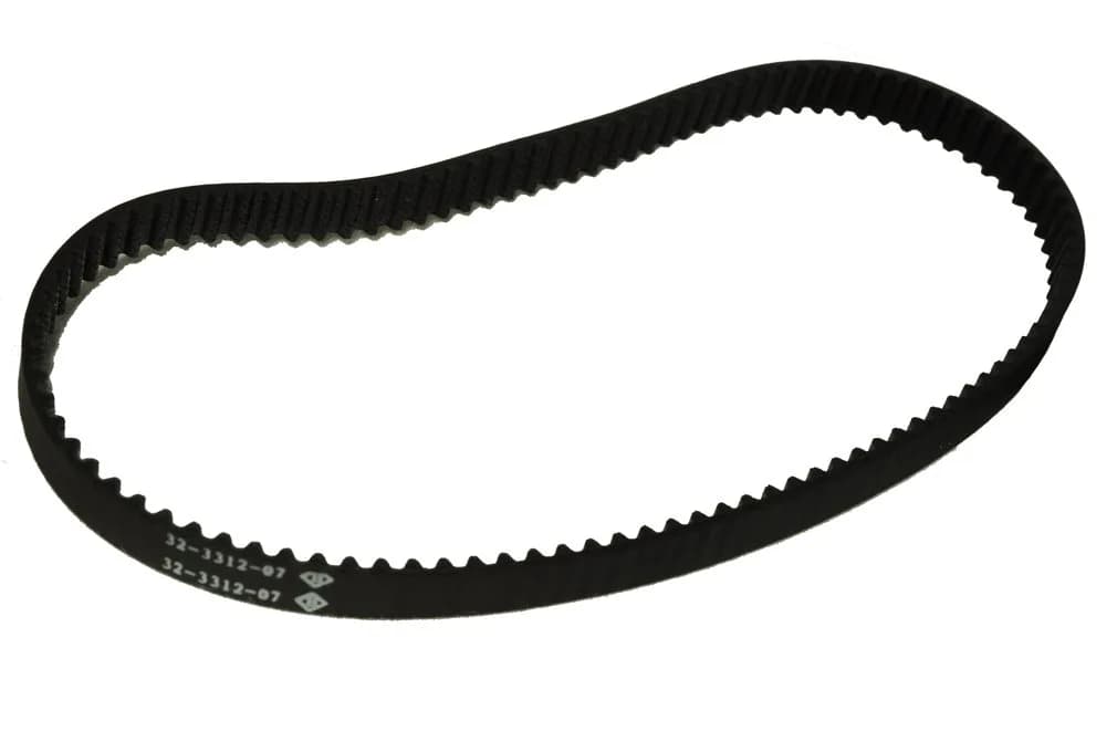 Turbocat T210 Gear Belt 32-3312-07 for Air Driven Power Nozzles | Timing Belt — Black
