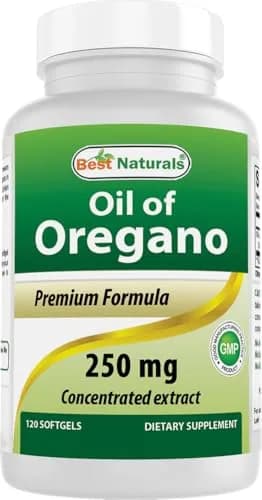 Best Naturals Oregano Oil 250 Mg Softgels 120Count | Supports Immune & Digestive Health thumbnail 1