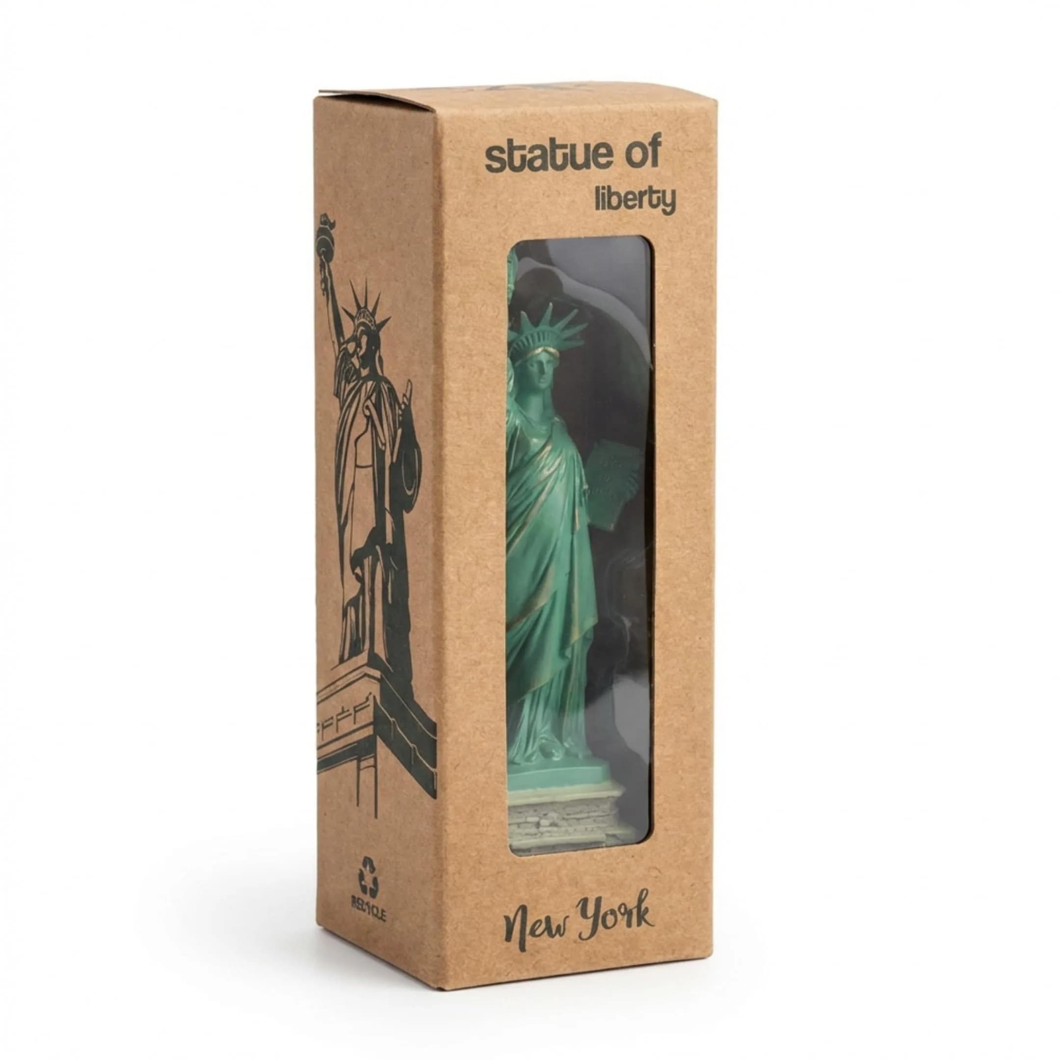 Great Places To You Statue of Liberty Replica 6 Inches (15.24 cm) with New York Base | Classic NYC Souvenir Figurine - view 4