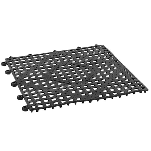 Winco Interlocking Dish Drying Mat 12x12 Inch | NSF Certified Surface Protector thumbnail 1