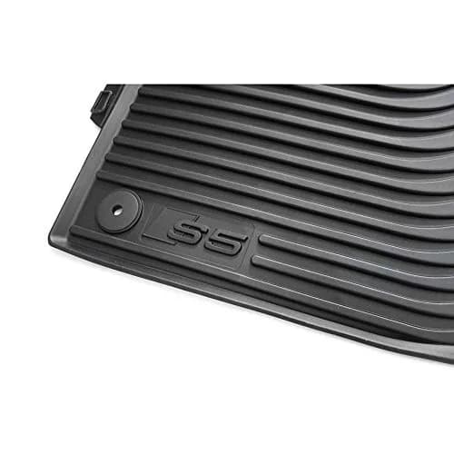 Audi Genuine Accessories Black Rubber Front All Weather Floor Mat S5 | Protects Interior & Durability thumbnail 1