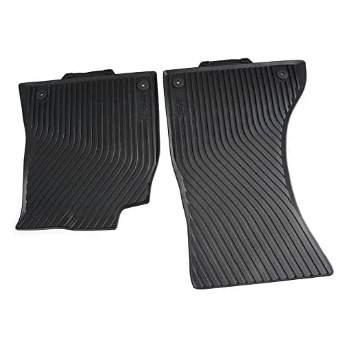 Audi Genuine Accessories Black Rubber Front All Weather Floor Mat S5 | Protects Interior & Durability thumbnail 2