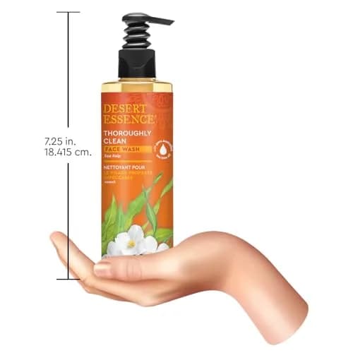 Desert Essence Thoroughly Clean Sea Kelp Face Wash 250ml (8.5 Fl Oz) | Gentle Daily Formula with Tea Tree Oil thumbnail 5