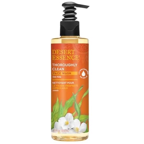 Desert Essence Thoroughly Clean Sea Kelp Face Wash 250ml (8.5 Fl Oz) | Gentle Daily Formula with Tea Tree Oil thumbnail 8